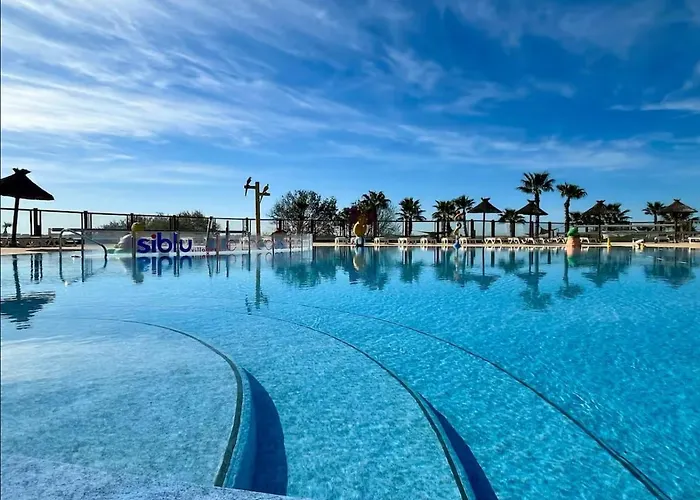 341, 6 A 8 Pers, Wifi, Jardin, Terrasse, Siblu 4 Etoiles Le Des Reves Semesterbostad Lattes